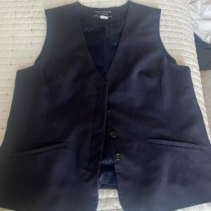 American Airlines Purple Button-Up Vest